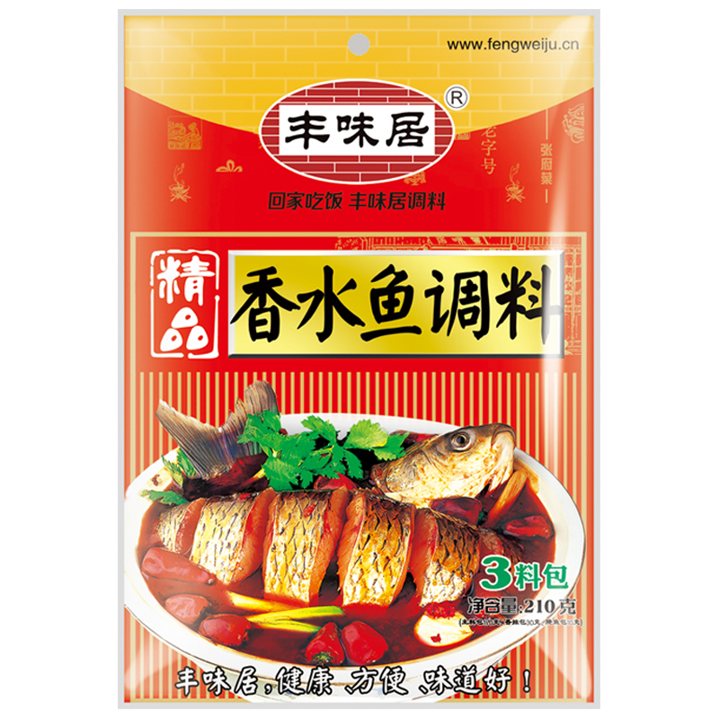 精品香水鱼调料210g